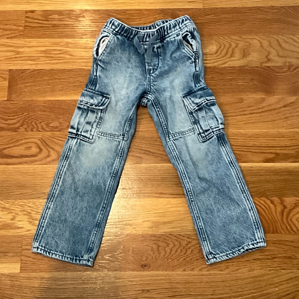 GAP Light Blue Kids Cargo Jeans